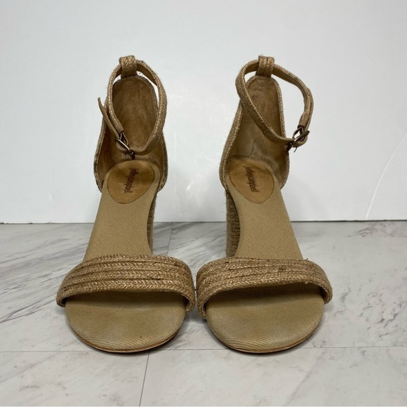 Jeffrey Campbell Rowboat Jute Wrapped Heeled Sandal 9 1/2 - Picture 2 of 13